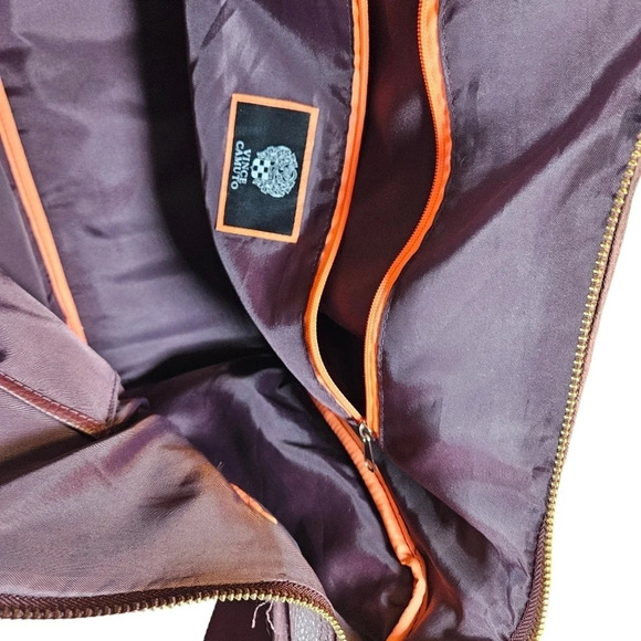 Vince Camuto Ameliah Weekend Duffle Bag in burgundy - Picture 3 of 12